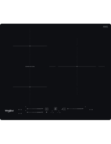 Whirlpool WB S5560 NE hobs Negro Integrado 60 cm Con placa de inducción 3 zona(s)