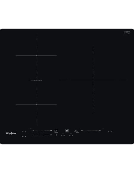 Whirlpool WB S5560 NE hobs Negro Integrado 60 cm Con placa de inducción 3 zona(s)
