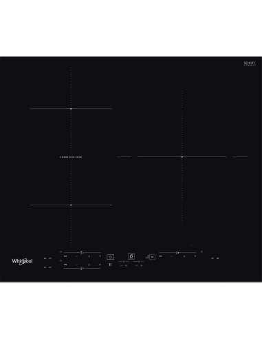 Whirlpool WB B3760 BF Negro Integrado 59 cm Con placa de inducción 3 zona(s)