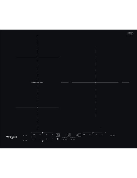 Whirlpool WB B3760 BF Negro Integrado 59 cm Con placa de inducción 3 zona(s)
