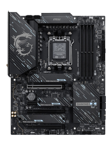 MSI X870E GAMING PLUS WIFI placa base AMD X870E Zócalo AM5 ATX