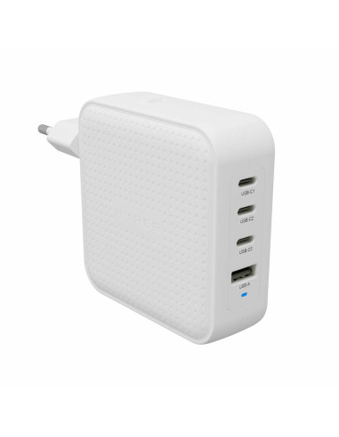 HYPER HJ1002WHWWGL cargador de dispositivo móvil Portátil, Smartphone, Tableta Blanco Corriente alterna Carga rápida Interior