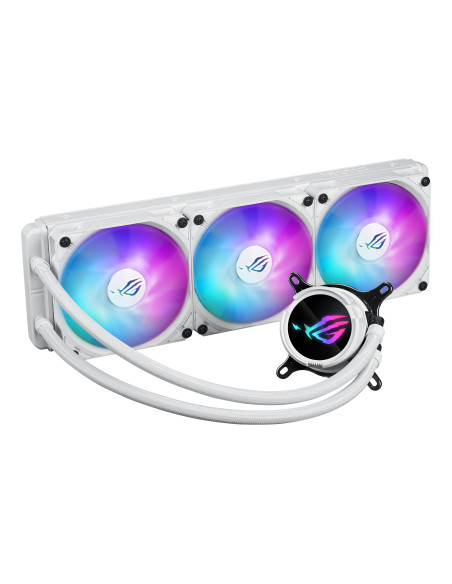 ASUS ROG Strix LC III 360 ARGB White Edition Procesador Kit de refrigeración líquida 12 cm Blanco