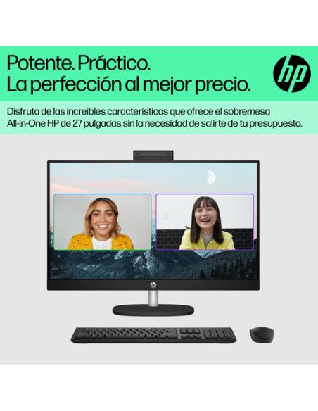 HP 27-cr0026ns AMD Ryzen™ 3 7320U 68,6 cm (27") 1920 x 1080 Pixeles PC todo en uno 8 GB LPDDR5-SDRAM 512 GB SSD Windows 11 Home 