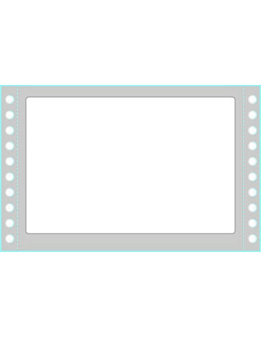 Tico TAB1-1499 etiqueta autoadhesiva Rectángulo Permanente Blanco 1500 pieza(s)