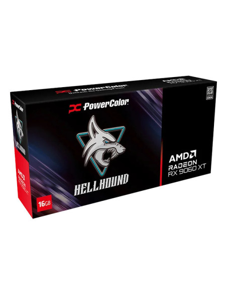 PowerColor Hellhound AMD Radeon RX 9060 XT 16GB GDDR6