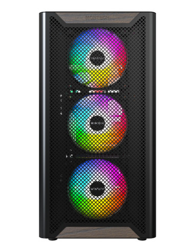 Montech XR Wood Midi Tower Negro