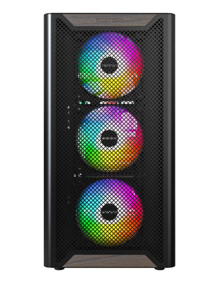 Montech XR Wood Midi Tower Negro
