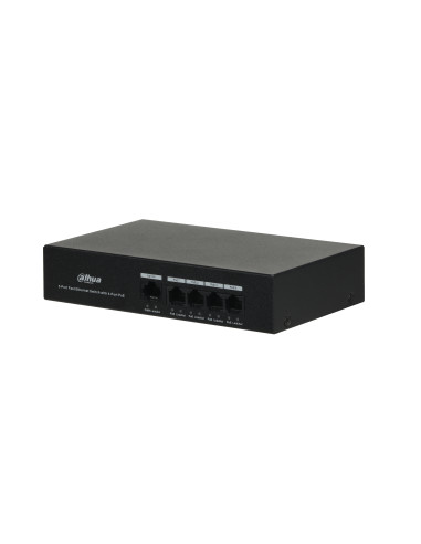 Dahua Technology PoE DH-PFS3005-4ET-36 switch No administrado L2 Fast Ethernet (10 100) Energía sobre Ethernet (PoE) Negro