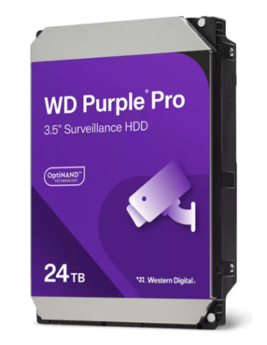 Western Digital Purple Pro WD241PURP disco duro interno 24 TB 7200 RPM 512 MB 3.5" SATA