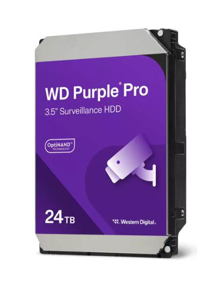 Western Digital Purple Pro WD241PURP disco duro interno 24 TB 7200 RPM 512 MB 3.5" SATA