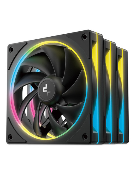 DeepCool FL12 SE 3IN1 Carcasa del ordenador Ventilador 12 cm Blanco 3 pieza(s)