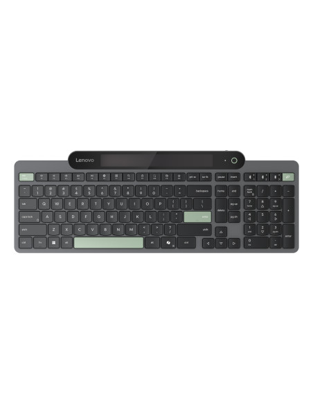 Lenovo Self-Charging Bluetooth (ES 172) teclado Hogar   Oficina Español Negro, Verde