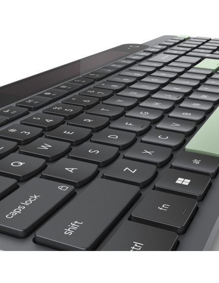 Lenovo Self-Charging Bluetooth (ES 172) teclado Hogar   Oficina Español Negro, Verde