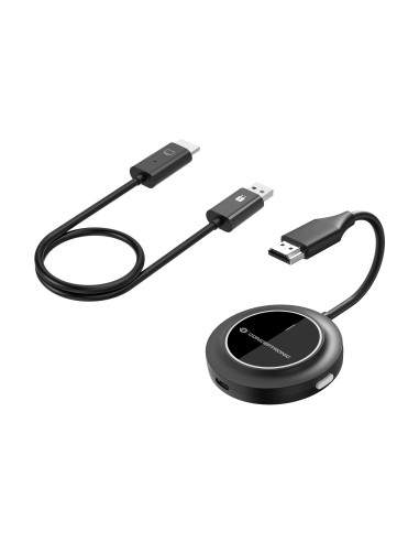 Conceptronic ATHERIC02B adaptador de pantalla inalámbrico HDMI USB Full HD Mochila