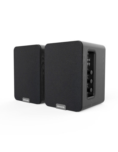 Aiwa ASP-A200 De 2 vías Negro Inalámbrico 25 W