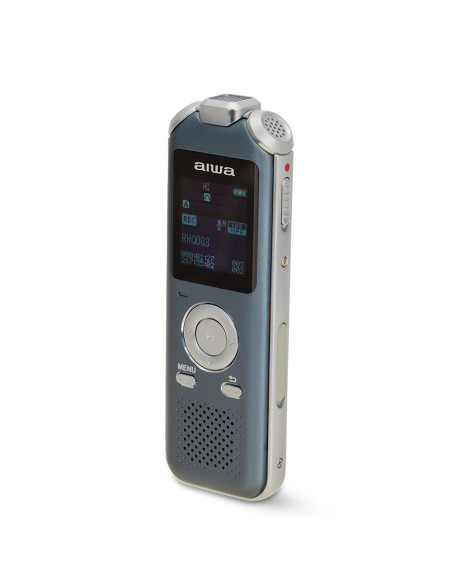 Aiwa DVR-M700 dictáfono Memoria interna y tarjeta de memoria Azul