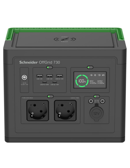 APC PPS730-GR estación de energía portátil Ión de litio 995 W 6,4 kg