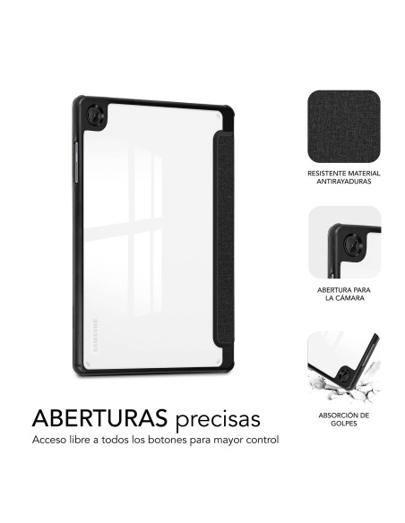 SUBBLIM SUBCST-5SC041 funda para tablet 27,9 cm (11") Libro Negro