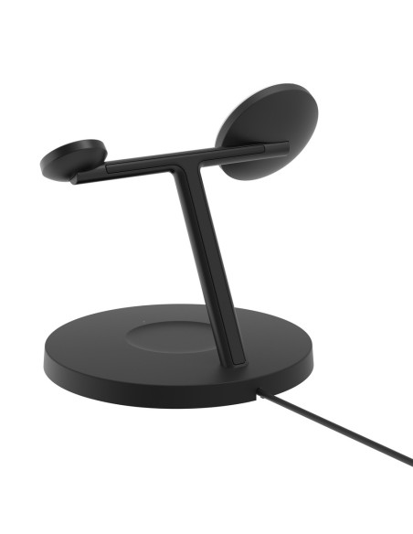 Belkin BoostCharge Pro Auriculares, Smartphone, Reloj inteligente Negro USB Cargador inalámbrico Carga rápida Interior