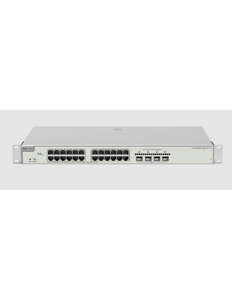 Ruijie Networks RG-NBS3200-24GT4XS-P-V2 switch Gestionado L2+ Gigabit Ethernet (10 100 1000) Energía sobre Ethernet (PoE) Gris