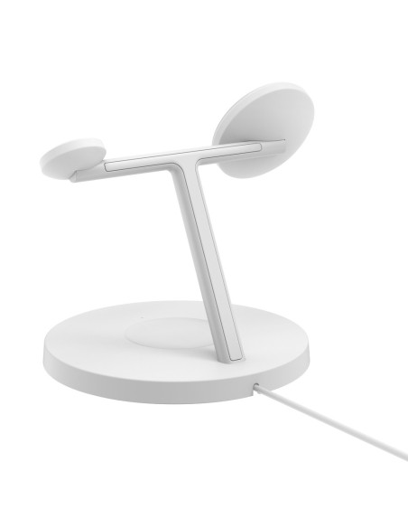 Belkin BoostCharge Pro Auriculares, Smartphone, Reloj inteligente Blanco USB Cargador inalámbrico Carga rápida Interior