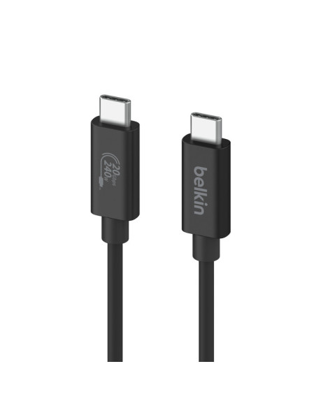 Belkin INZ004BT2MBK cable USB USB4 Gen 2x2 2 m USB C Negro