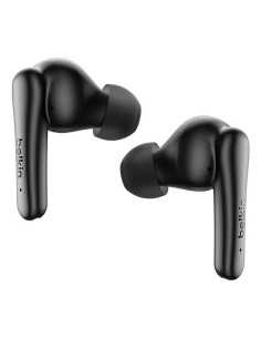 Belkin SoundForm Rhythm Auriculares Inalámbrico y alámbrico Dentro de oído Llamadas Música USB Tipo C Bluetooth Negro