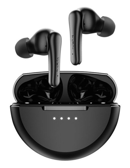 Belkin SoundForm Rhythm Auriculares Inalámbrico y alámbrico Dentro de oído Llamadas Música USB Tipo C Bluetooth Negro