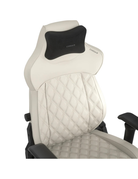 Corsair TC500 LUXE Silla para videojuegos de PC Asiento acolchado Beige