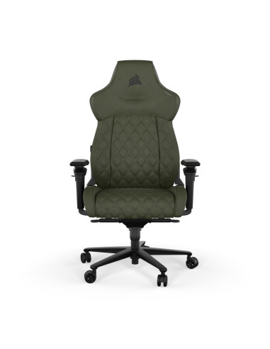 Corsair TC500 LUXE Silla para videojuegos de PC Asiento acolchado Verde