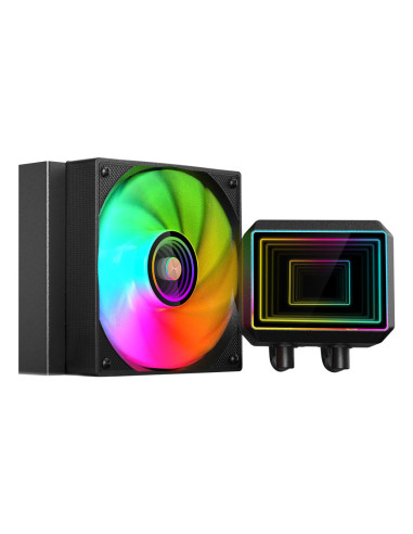 Mars Gaming ML-TWO120 Procesador Kit de refrigeración líquida 12 cm Negro 1 pieza(s)