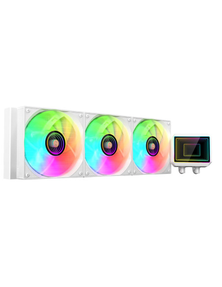 Mars Gaming ML-TWO360W Procesador Kit de refrigeración líquida 12 cm Blanco 1 pieza(s)