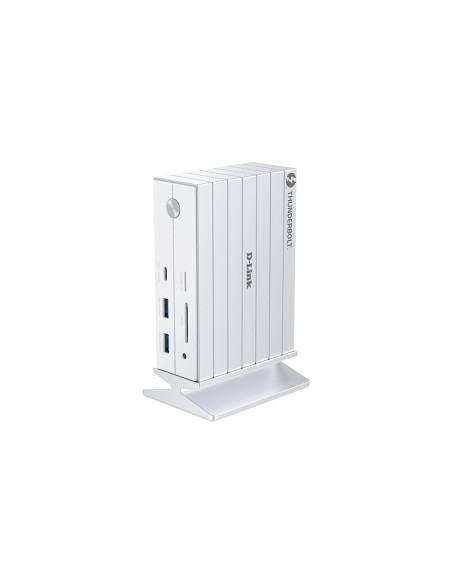 D-Link DUF-E01 E base para portátil y replicador de puertos Alámbrico Thunderbolt 4 Blanco
