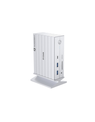 D-Link DUF-E01 E base para portátil y replicador de puertos Alámbrico Thunderbolt 4 Blanco