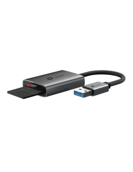 TP-Link UA430 lector de tarjeta USB 3.2 Gen 1 (3.1 Gen 1) Type-C Gris