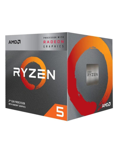 AMD Ryzen 5 3400G procesador 3,7 GHz 4 MB L3 Caja