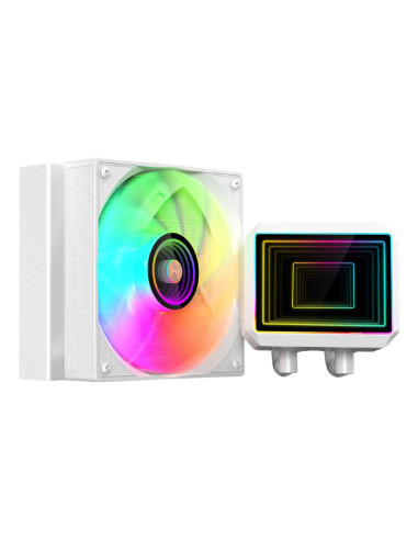 Mars Gaming ML-TWO120W Procesador Kit de refrigeración líquida 12 cm Blanco 1 pieza(s)