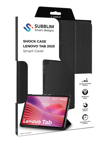SUBBLIM SUBCST-5SC140 funda para tablet 25,6 cm (10.1") Folio Negro
