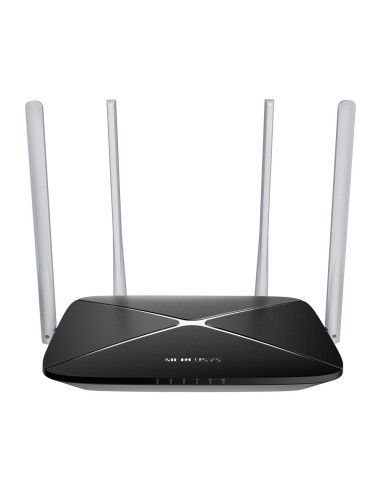Mercusys MB135-4G router inalámbrico Ethernet rápido Doble banda (2,4 GHz   5 GHz) Negro