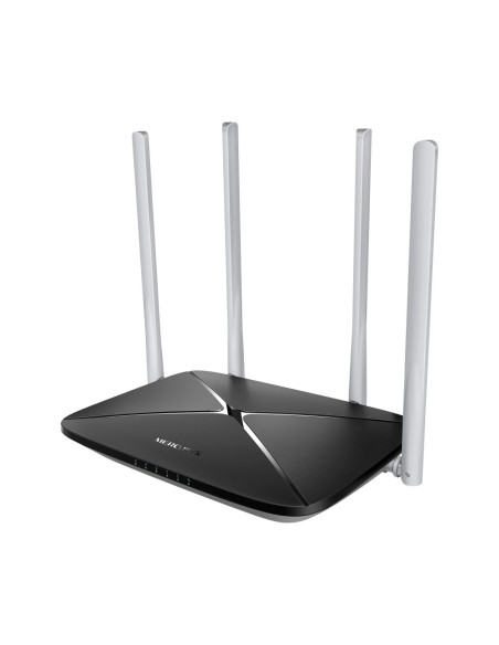 Mercusys MB135-4G router inalámbrico Ethernet rápido Doble banda (2,4 GHz   5 GHz) Negro