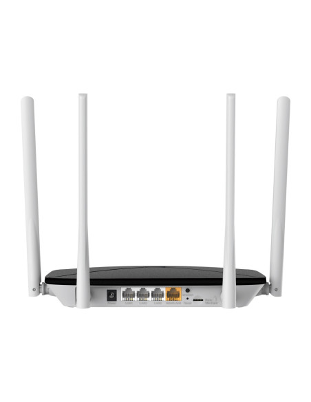Mercusys MB135-4G router inalámbrico Ethernet rápido Doble banda (2,4 GHz   5 GHz) Negro