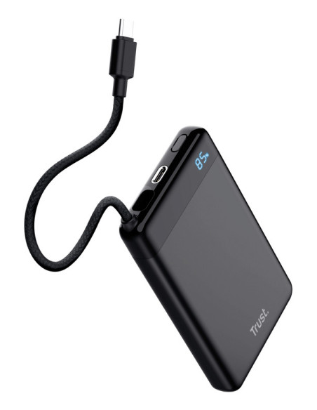 Trust 25880 batería externa Ión de litio 10000 mAh Negro