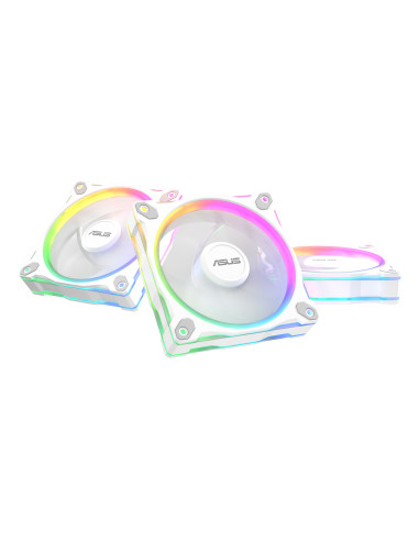ASUS Prime MR120 Fan ARGB Reverse White 3in1 Carcasa del ordenador Ventilador 12 cm Blanco 3 pieza(s)