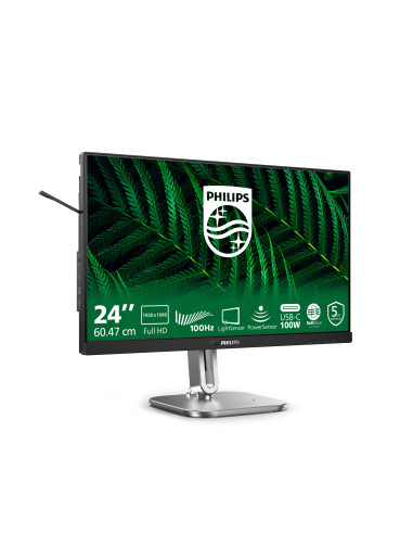 Philips 5000 series 24B2G5301 00 pantalla para PC 60,5 cm (23.8") 1920 x 1080 Pixeles Full HD LCD Negro