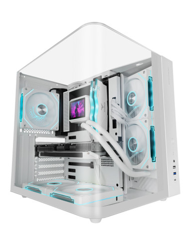 Mars Gaming MC-INFINIOLITEW Midi Tower Blanco