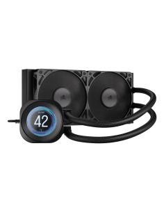 Corsair Nautilus 240 RS LCD Procesador Sistema de refrigeración líquida todo en uno 12 cm Negro 1 pieza(s)