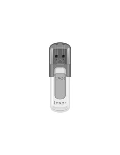 Lexar JumpDrive V100 unidad flash USB 128 GB USB tipo A 3.2 Gen 1 (3.1 Gen 1) Gris, Blanco 2