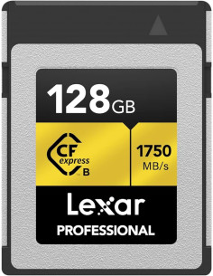 Lexar LCXEXPR128G-RNENG memoria flash 128 GB CFexpress tipo B