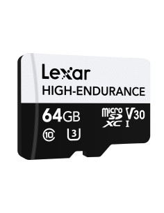 Lexar High-Endurance 64 GB MicroSDXC UHS-I Clase 10 2